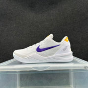 Nike Basketball Sneakers White Purple Yellow