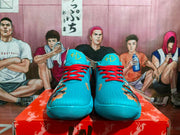 Nike Basketball Sneakers Blue with Red Laces