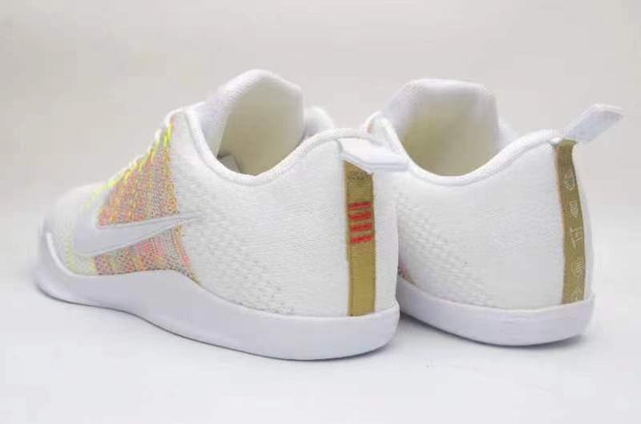 Nike K11 White Rainbow Low-Top Sneakers