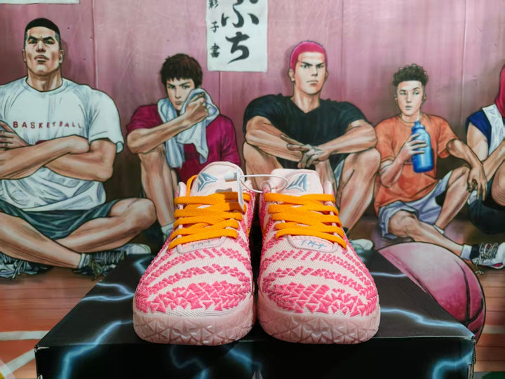 Nike Valentine's Day Basketball Sneakers Pink Orange
