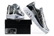 Nike Air Max 90 QS Silver Metallic Sneakers
