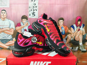 Nike TN Air Max Plus Supreme Collaboration Sneakers Red Pink Black