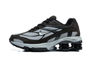 Nike Shox Ride 2 Sneakers in Brown and Silver