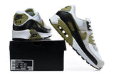 Nike Air Max 90 QS Sneakers in White, Black and Olive