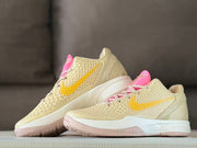 Nike Kobe 6 Clark PE Basketball Shoes Gold and Pink
