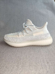 Yeezy 350 V2 Reflective White Silver Sneakers