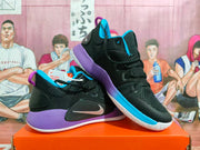 Nike Zoom Basketball Shoes Black Purple Blue