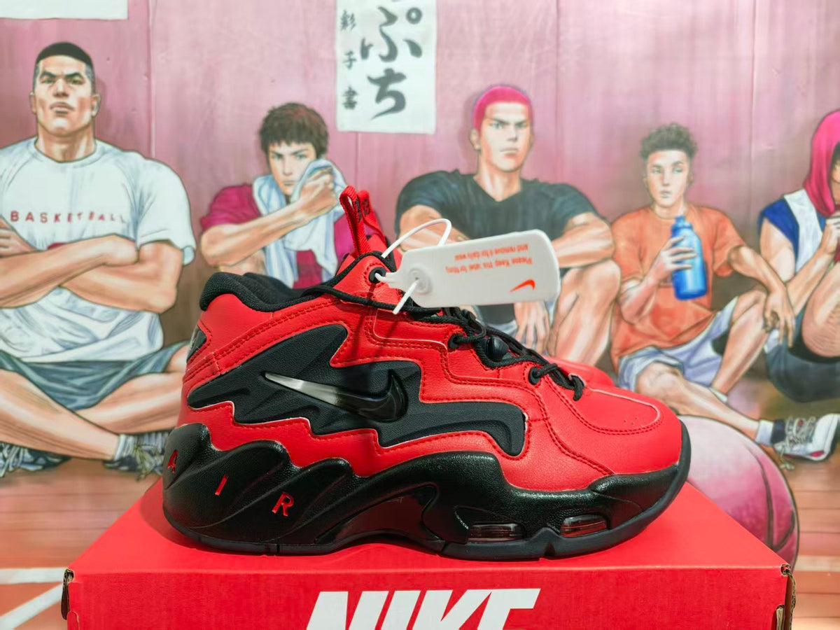 Nike Air Flight Sneakers Red Black