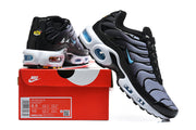 Nike Air Max Plus Sneakers Black Silver Blue