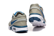 Nike Air Max Gray and Blue Sneakers