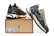 Louis Vuitton Black and Grey Chunky Sneakers with Blue Accents