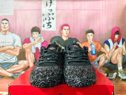 Nike Black Basketball Shoes with Textured Sole