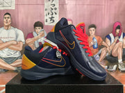 Nike PE Basketball Sneakers Navy Red Orange