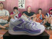 Nike Lavender Basketball Sneakers