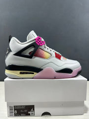 Jordan Air Jordan 4 Retro Comic White Black Pink Sneakers JA1135-100