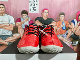 Nike GT Basketball Sneakers Red Black