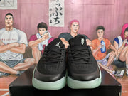 Jordan Basketball Sneakers Black with Mint Green Sole