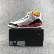 Jordan Air Jordan 3 White Red Black Sneakers