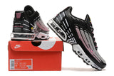 Nike Air Max Plus Black Pink and White Sneakers