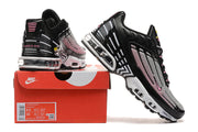 Nike Air Max Plus Black Pink and White Sneakers