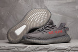 Yeezy 350 V2 Black Grey Zebra Sneakers