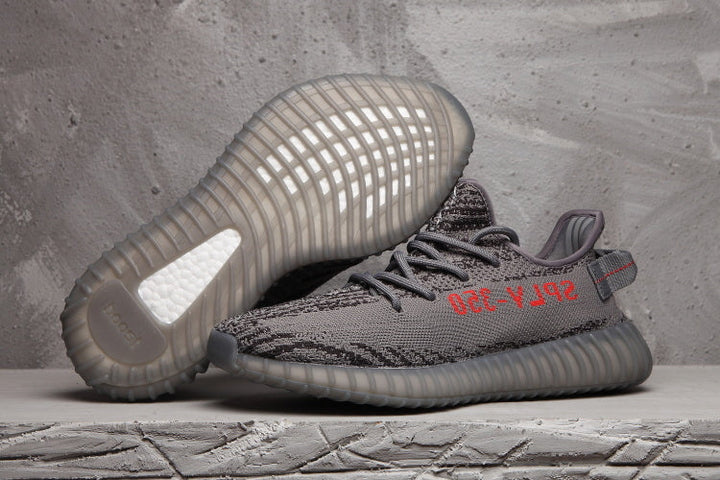 Yeezy 350 V2 Black Grey Zebra Sneakers