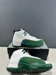 Jordan Air Jordan 12 Retro Bucks Sneakers White Green CT8013-103