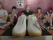 Nike ZoomX White Yellow Basketball Sneakers