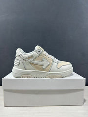 Off-White Out Of Office Low-Top Sneakers Cream White