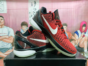 Nike Zoom Black and Red Basketball Sneakers