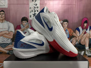 Nike Basketball Shoes White Blue Red