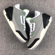 Jordan Air Jordan 3 Chlorophyll Gray Sneakers 136064-006