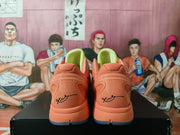 Nike Brunson PE Basketball Sneakers in Peach and Blue