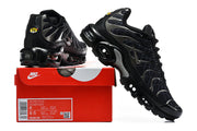 Nike Air Max Plus Black Grid Print Sneakers