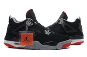 Jordan Air Jordan 4 Retro Black Red Sneakers