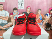 Nike Basketball Sneakers Red Black White