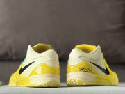 Nike Kobe 4 Basketball Sneakers Yellow and Black