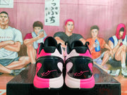 Nike Zoom Basketball Shoes Pink Black White