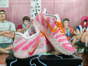 Nike Basketball Shoes Pink White Orange