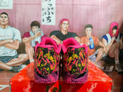 Nike Basketball Sneakers Purple Multicolor Pattern EU 38-46