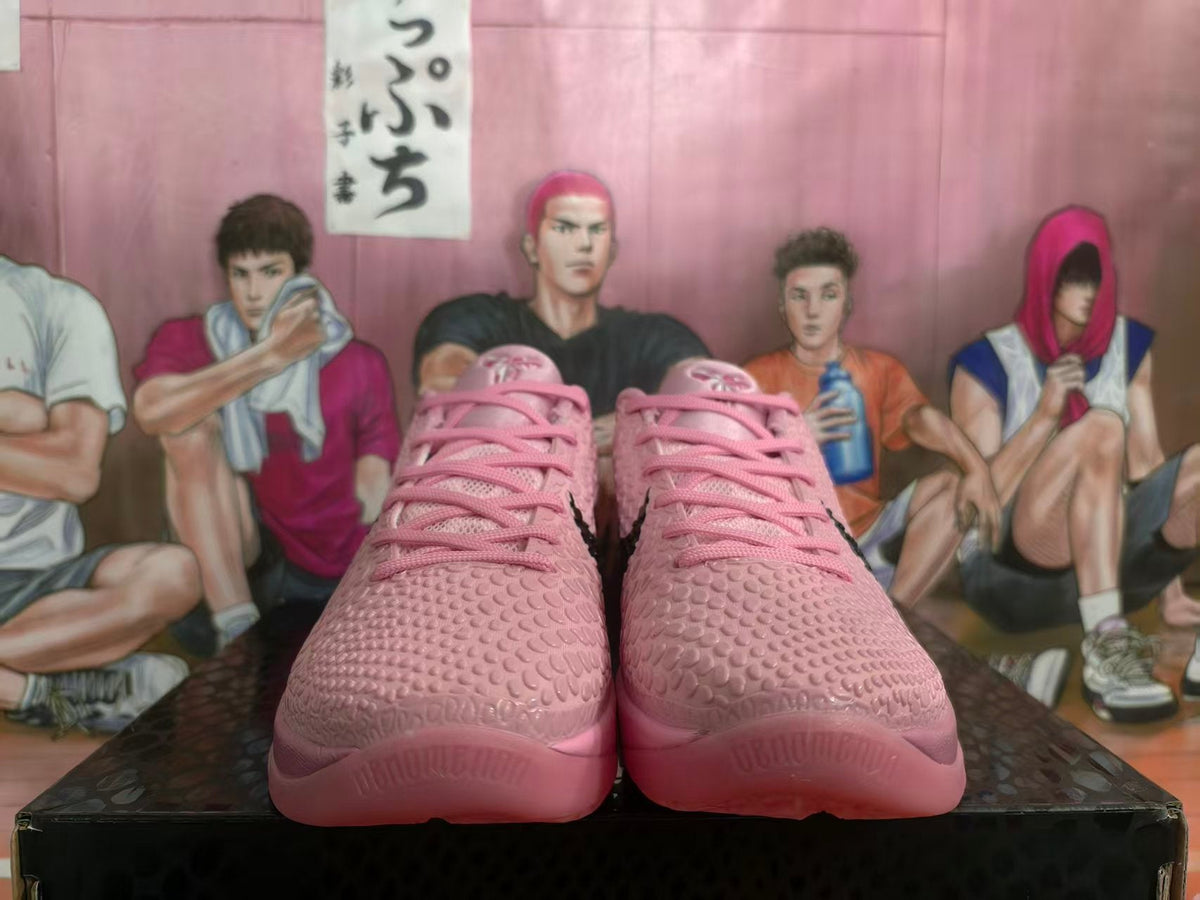 Nike Zoom Basketball Shoes in Sakura Pink