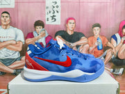 Nike Basketball Sneakers Blue White Red