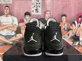 Jordan 4 Black Grey Sneakers