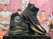 Under Armour Curry 5 Basketball Shoes Black Gold