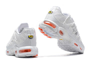 Nike Air Max Plus White Orange Sneakers