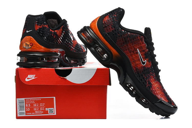 Nike Air Max Plus VI Sneakers Black and Orange