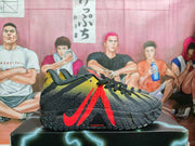 Nike Basketball Sneakers Carbon Gray Black Yellow Red