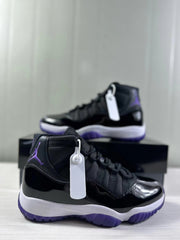 Jordan Air Jordan 11 Retro Space Jam Black Purple Sneakers