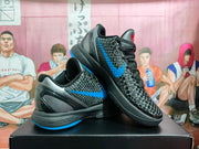 Nike Kobe Basketball Sneakers Black and Blue