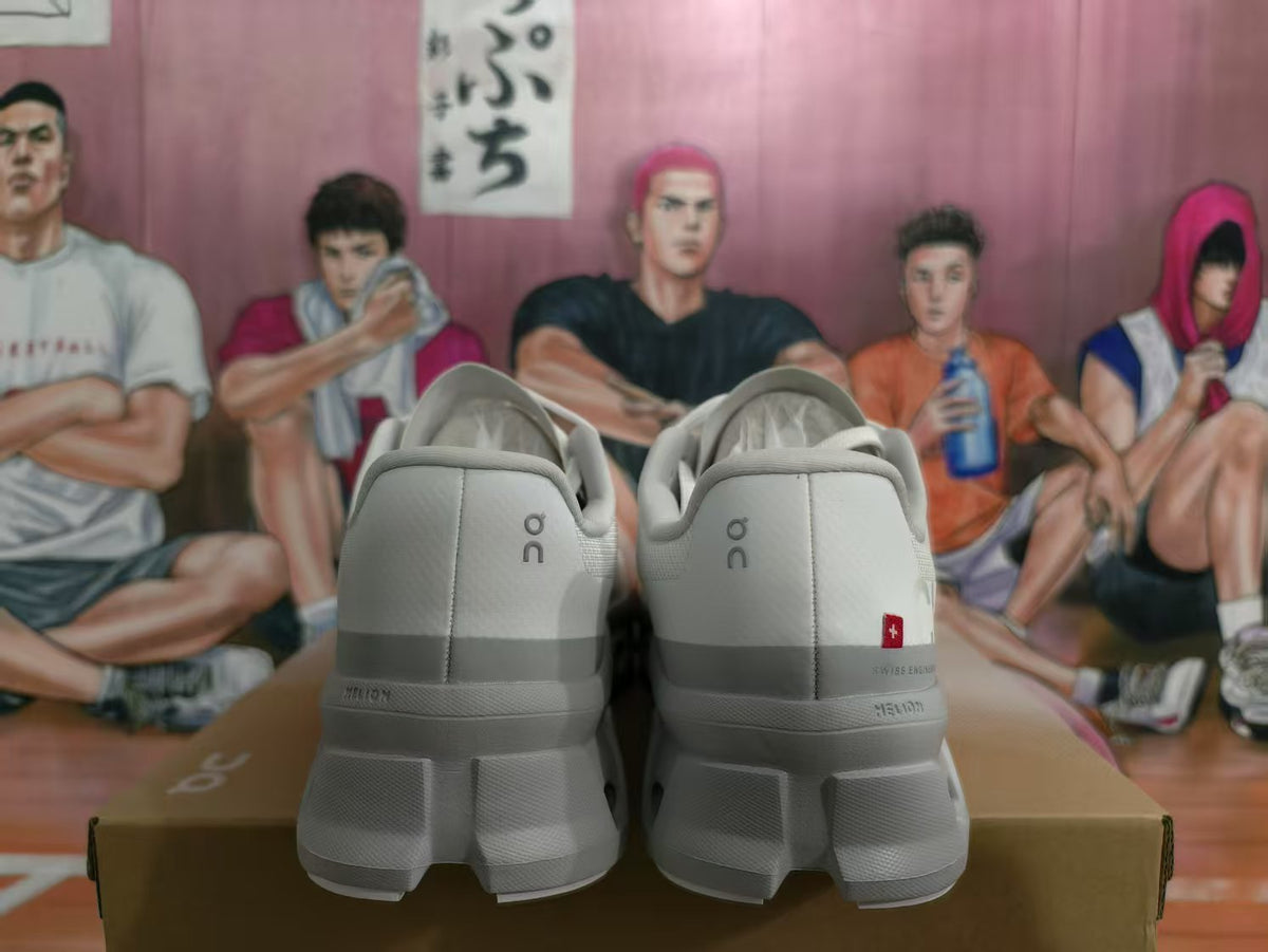 On Cloudmonster Sneakers Ice White